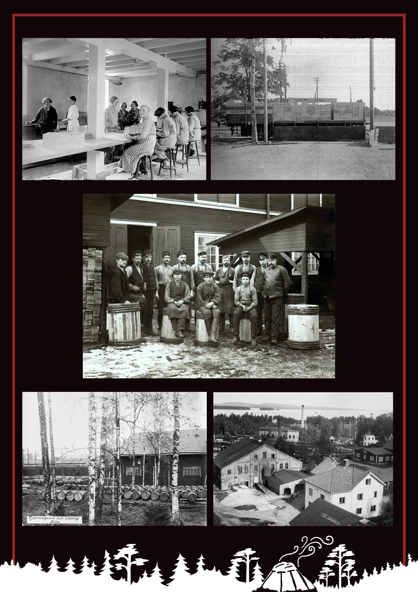 11. Tunnbinderi, ättika och tjärmagasin